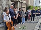 Inauguration Stolperstein - Gérard Morpain