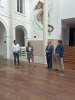 Inauguration de la fresque du hall