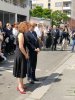 Inauguration Stolperstein - Gérard Morpain